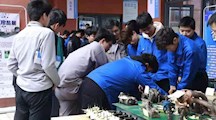 “传承工匠精神 展示学生风采”汽车检测与维修专业技能展示