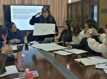 芬兰阿尔托大学Tarja Nieminen教授应邀来我院Workshop授课