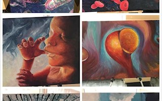 设计艺术学院举办16级新生色彩设计作品展