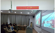 思政部青马社开展“学‘习’路上，做‘三有’大学生”电影展播活动  