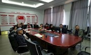 陶瓷艺术学院党总支全体党员以及团总支骨干学生观看红色题材电影《八子》